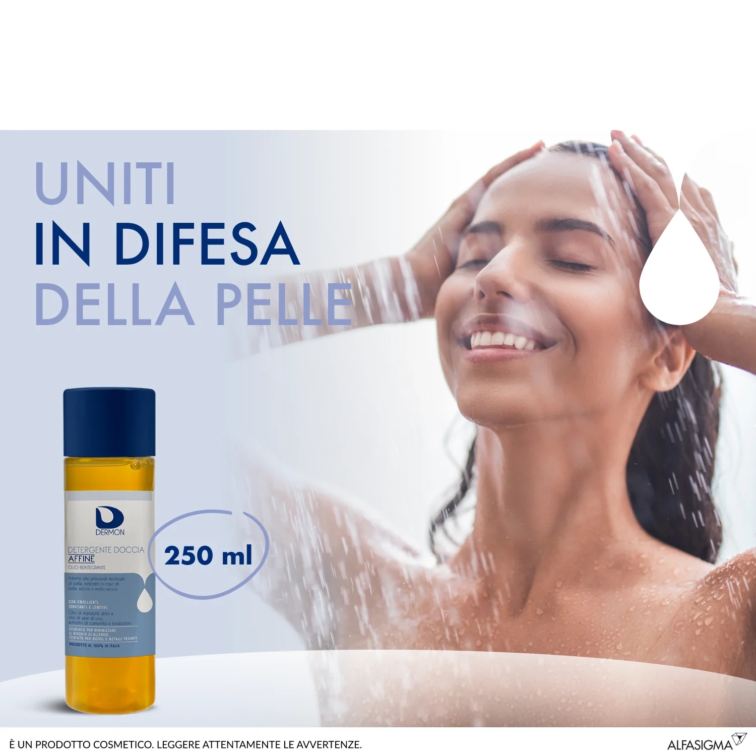 DERMON Dermon Duschreiniger Affine 250 ml Regenerierendes Öl