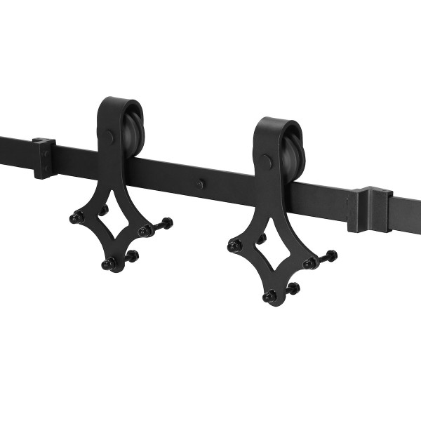 System do drzwi przesuwnych 183 cm prowadnica do 100 kg, barn door stal