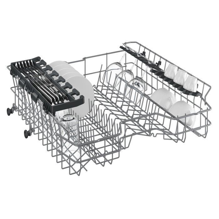 Lavastoviglie a libera installazione BEKO serie b100 DVN06430X - 14 coperti - Larghezza 60 cm - 47 dB - Apertura automatica della porta - Acciaio inossidabile