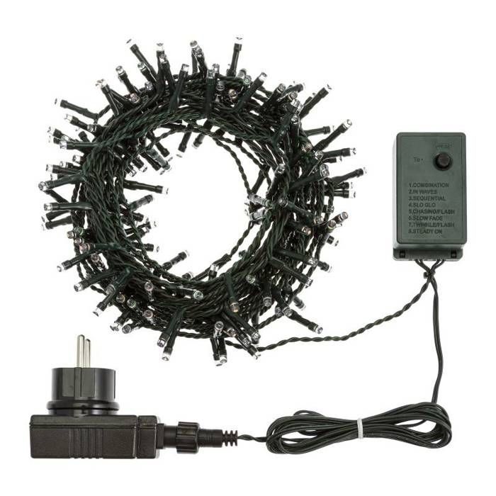 Guirlande LED d'extérieur noël - XMAS KING - Reflex TLE - Blanc chaud - 7,5 m