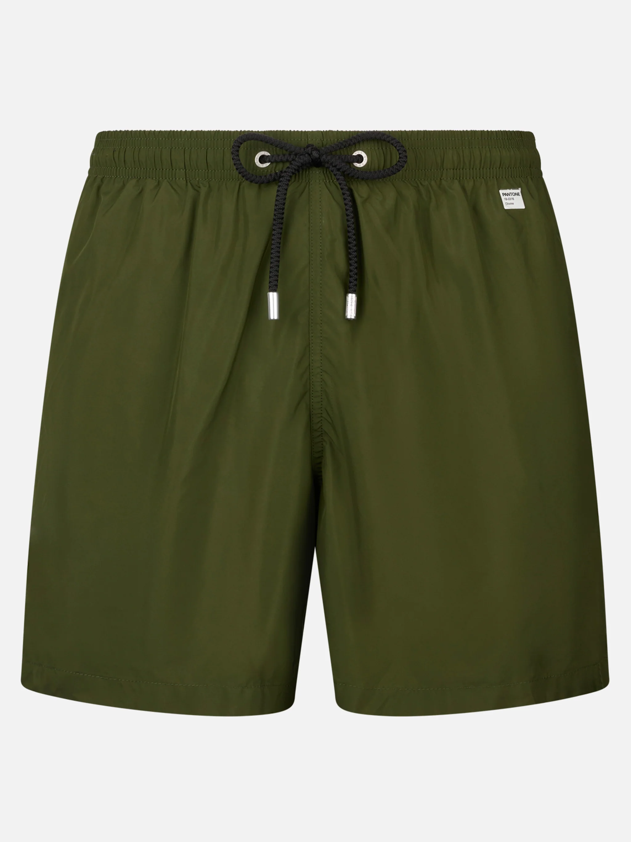 Pantone Collaboration Swim Shorts | Military Green | Quick-Drying | 100% Recycled Polyester | MC2 Saint Barth