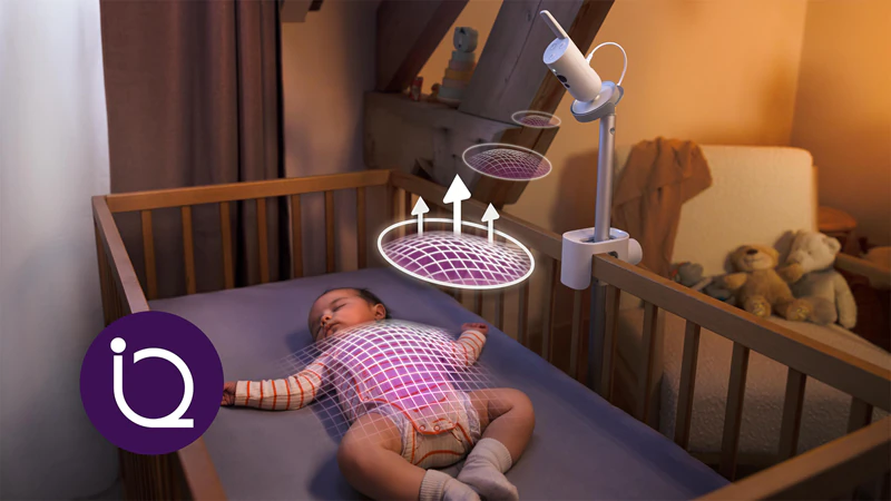 Philips Avent Premium Connected SCD971/26 Smart-Babyphone mit Kamera