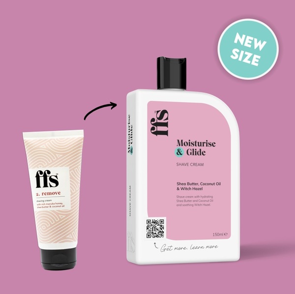 FFS Beauty Moisturise & Glide: Barberkrem 150 ml | Toalettartikler | Superdrug
