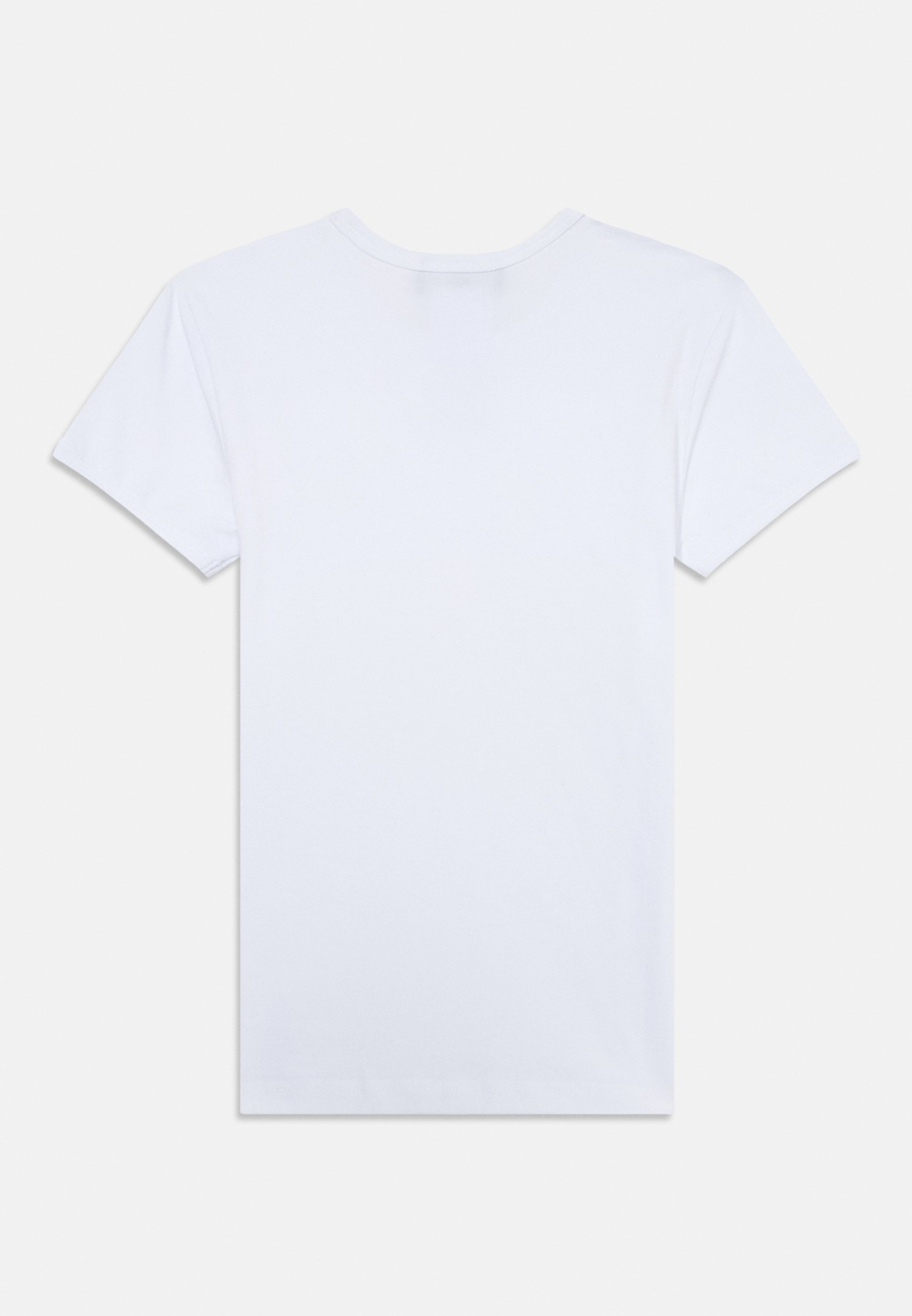Versace TOPEKA STRETCH NEW LOGO UNISEX 2 PAKKI - Printitud T-särk - bianco/nero