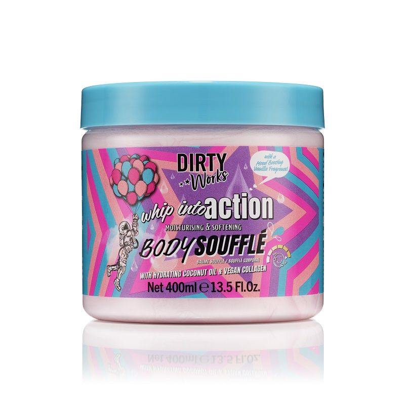 „Whip Into Action Body Soufflé“ drėkinamasis kūno kremas Drėkinamieji kūno kremai