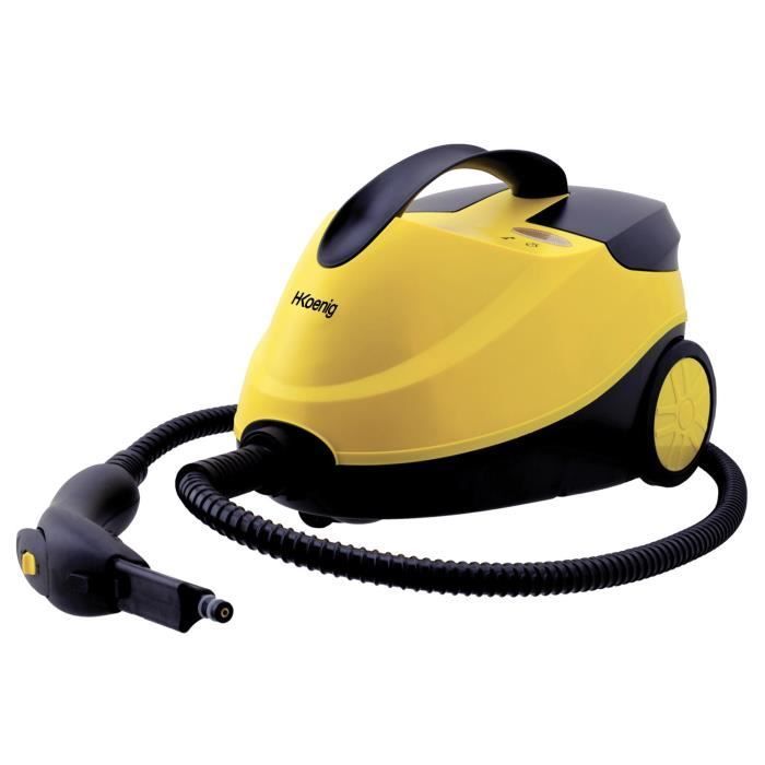 Steam cleaner - HKOENIG - NV6200 - 4 bar pressure - 1.5L capacity - 45min runtime