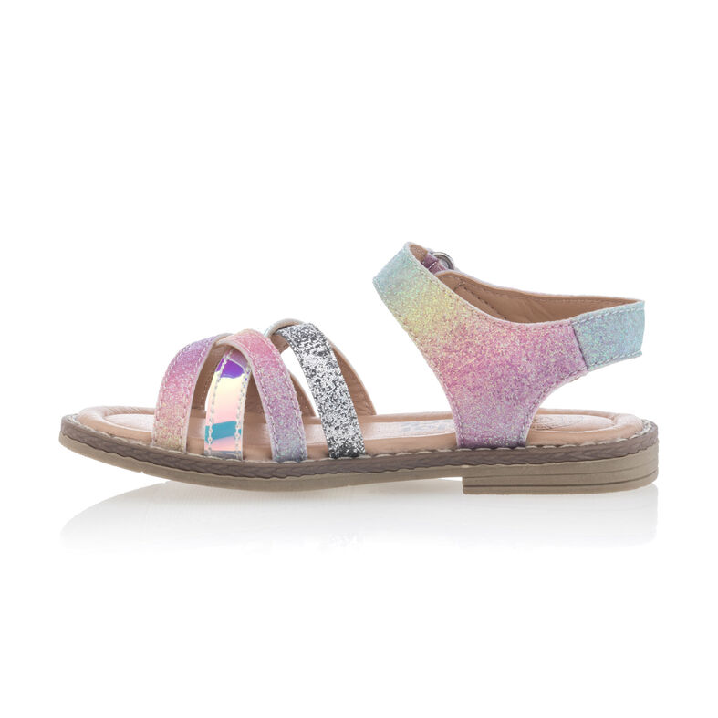 Sandale / Pantofi cu vârful deschis pentru fete, multicolore