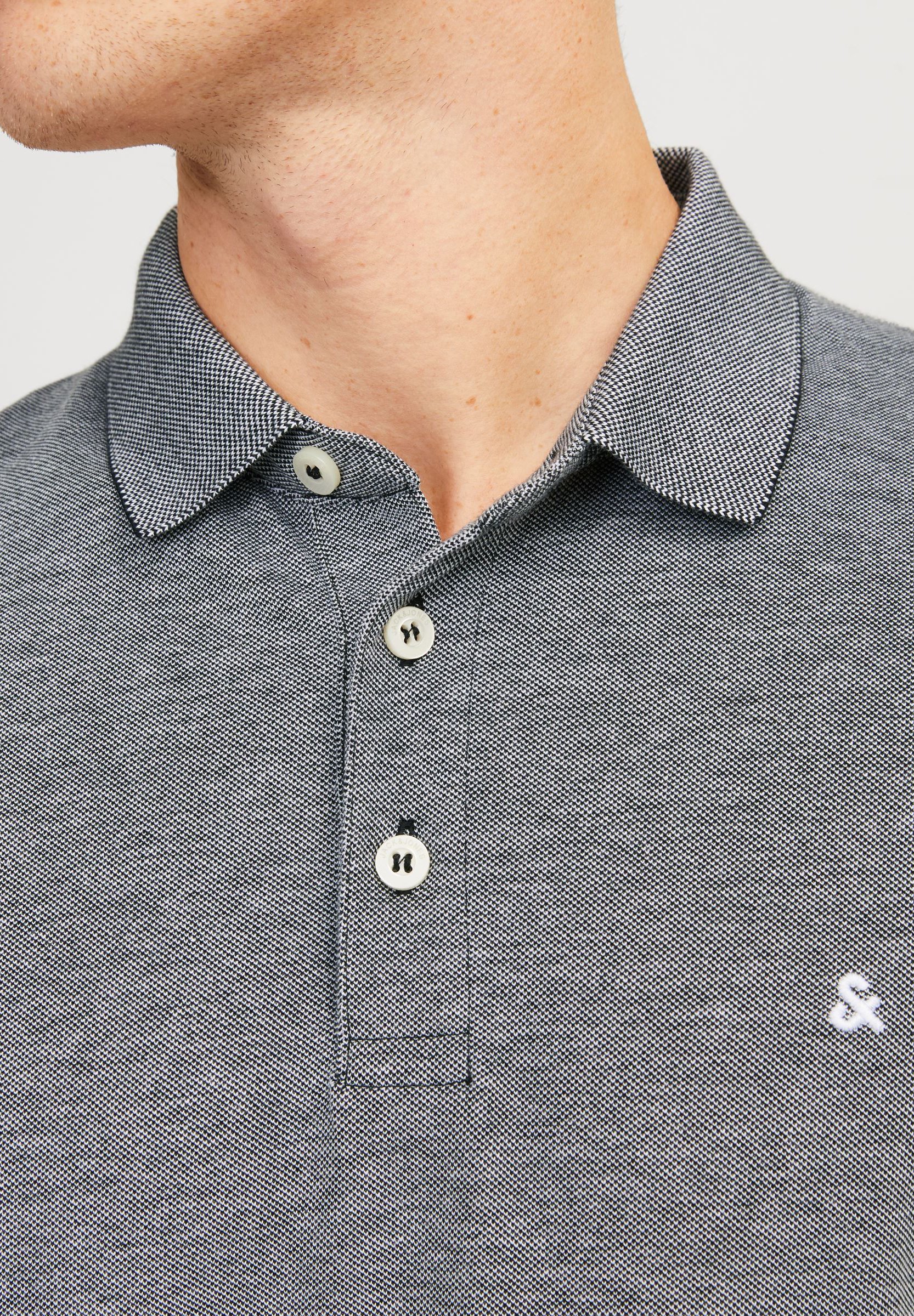 Polo Jack & Jones JJEPAULOS SS NOOS - anthracite