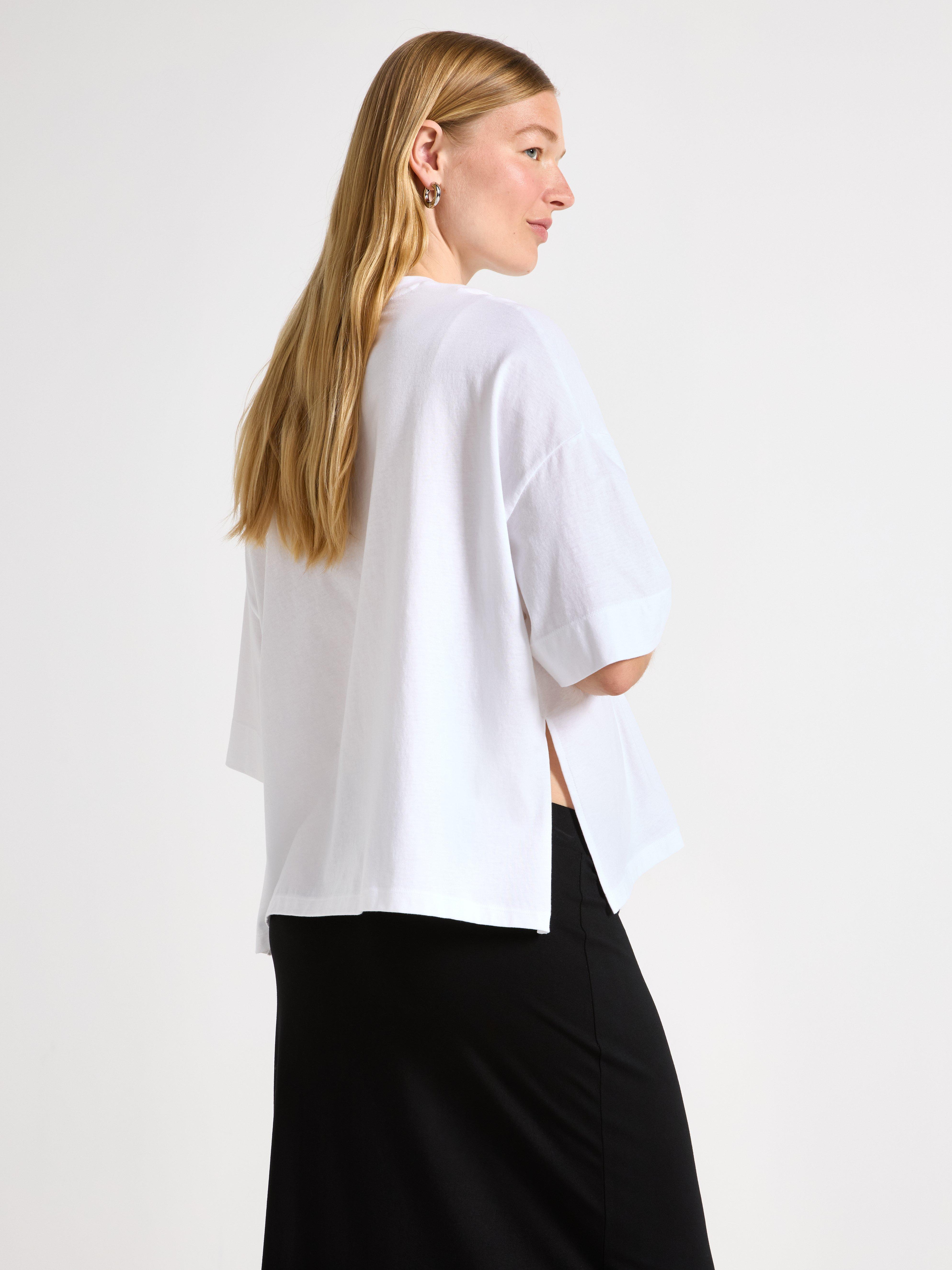 MOM cotton t-shirt White