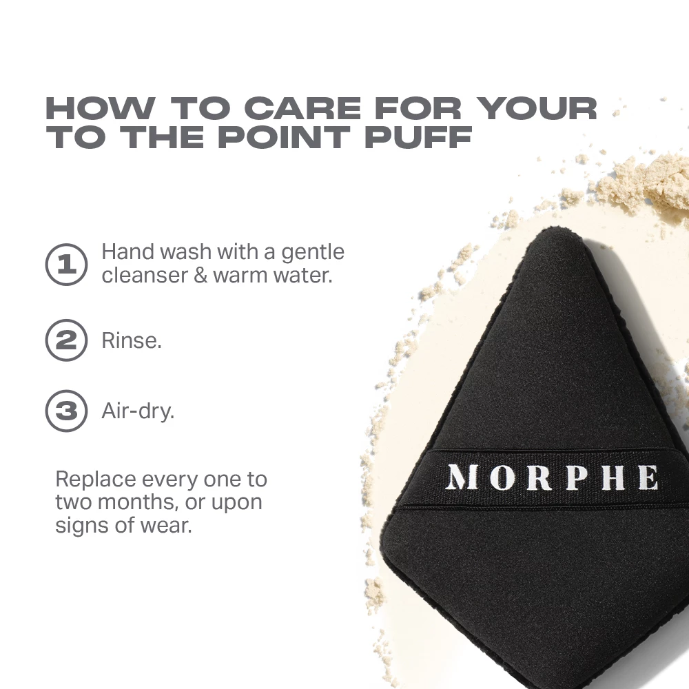 Puf de pudră cu două fețe To The Point - Morphe
