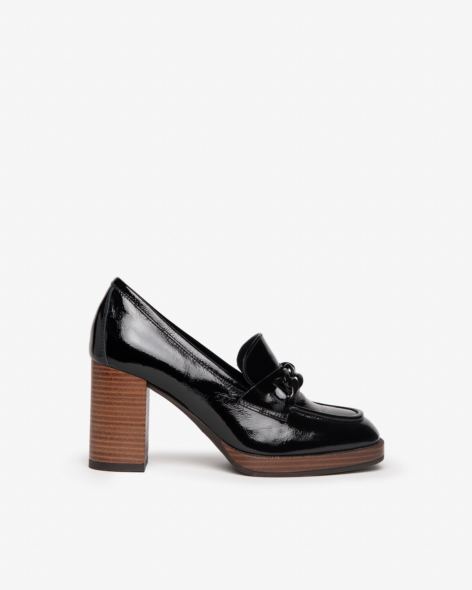  Damen-Mokassins aus Lackleder
