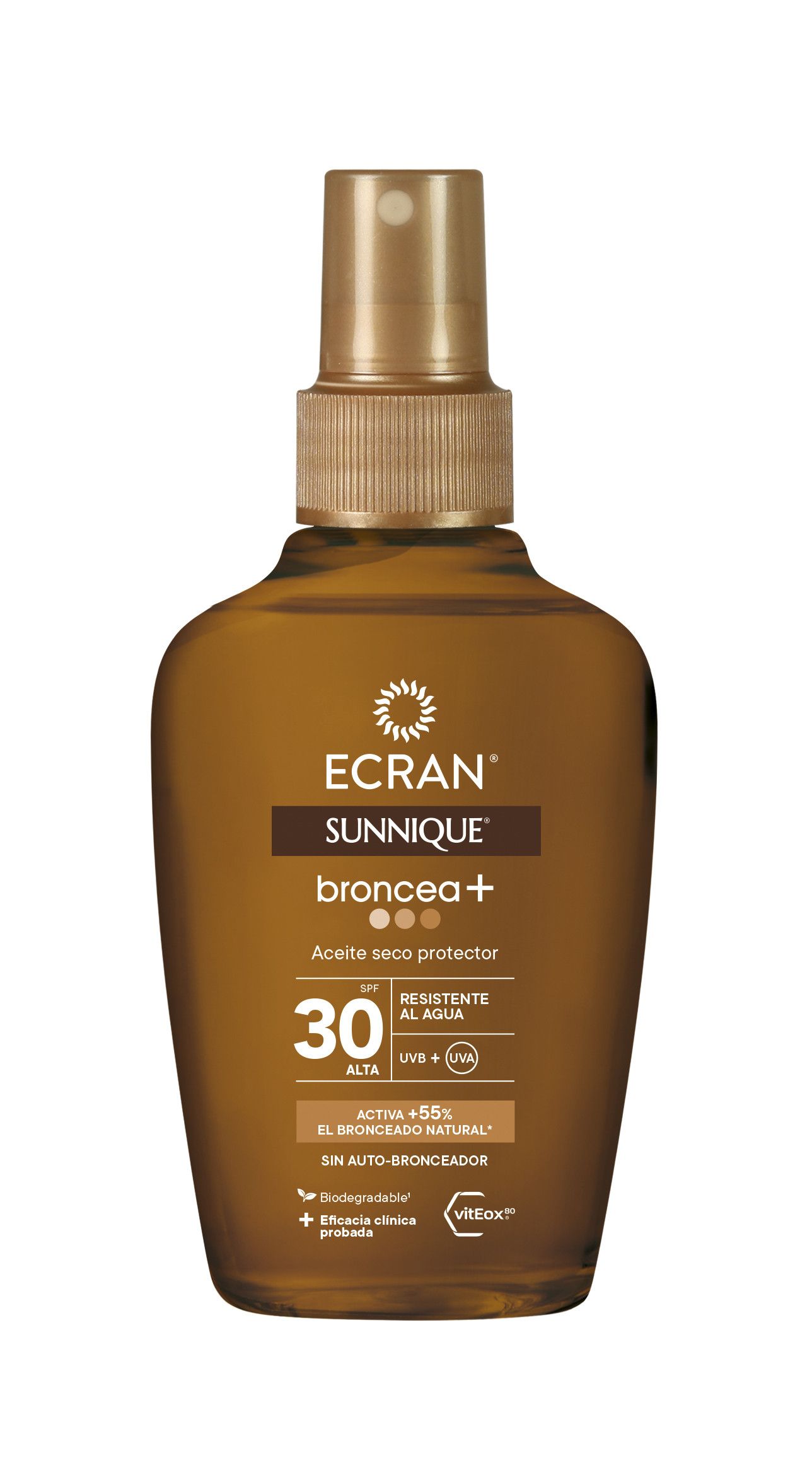 Sunnique Silky Mist Zaštitno suho ulje od mrkve Bronzeri