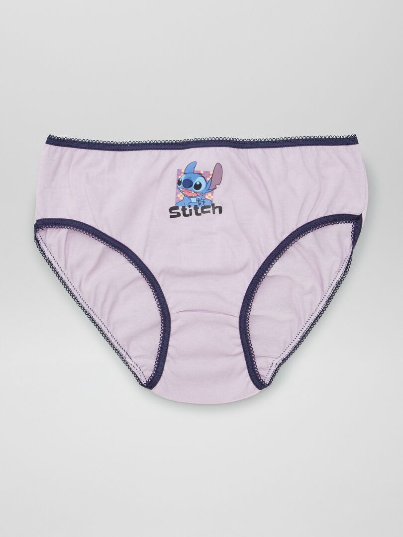 Disney Classics 'Stitch' slipjes - Set van 3 - Blauw