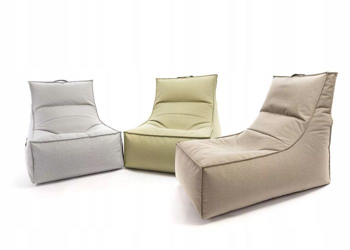 Sillón tipo puf Ecopuf Leone Atlanta - Sillón, sofá, cojín de suelo, puf para interior/exterior - Toas