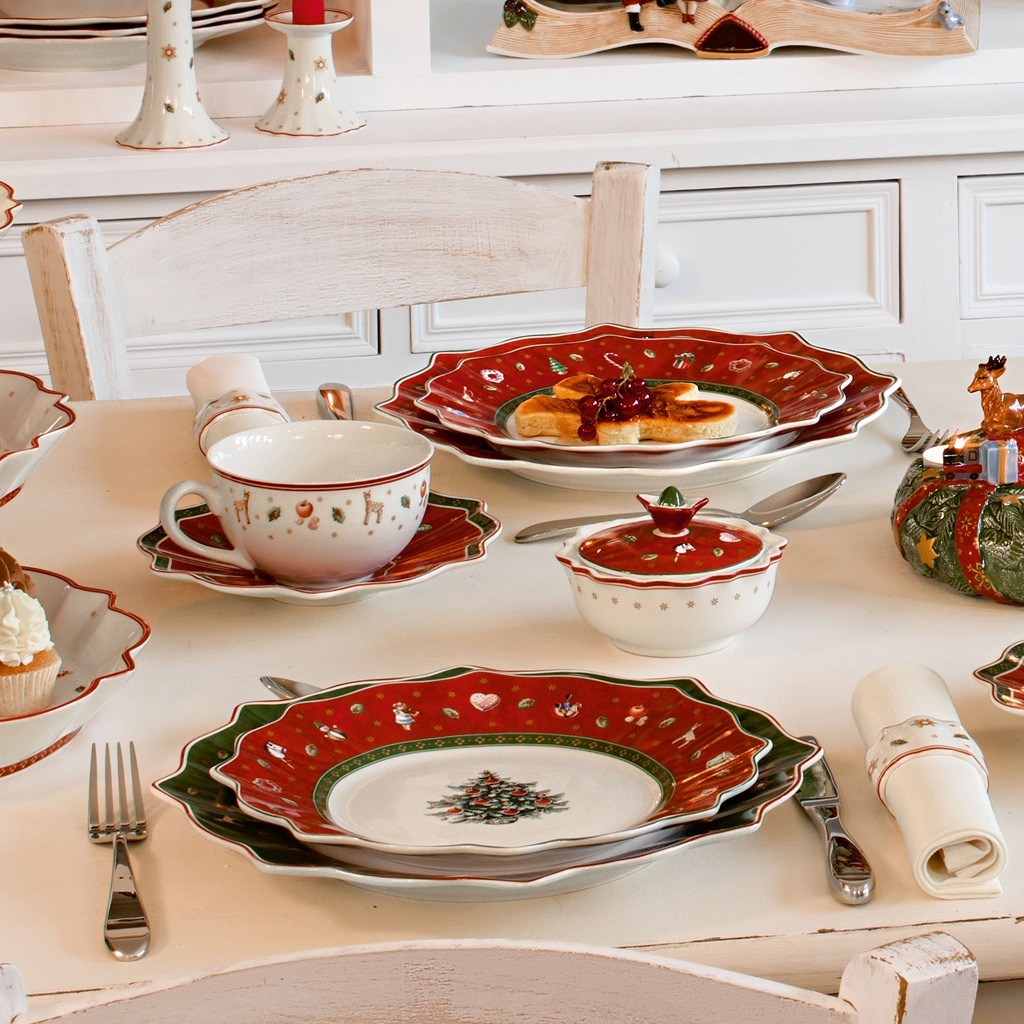 Villeroy & Boch žalia vakarienės lėkštė Toy's Delight - 1 vnt.