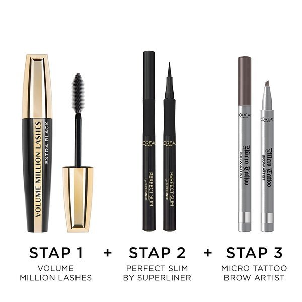 L'Oréal Paris Volume Million Lashes 01 Extra Black Mascara<br>10,7 ml