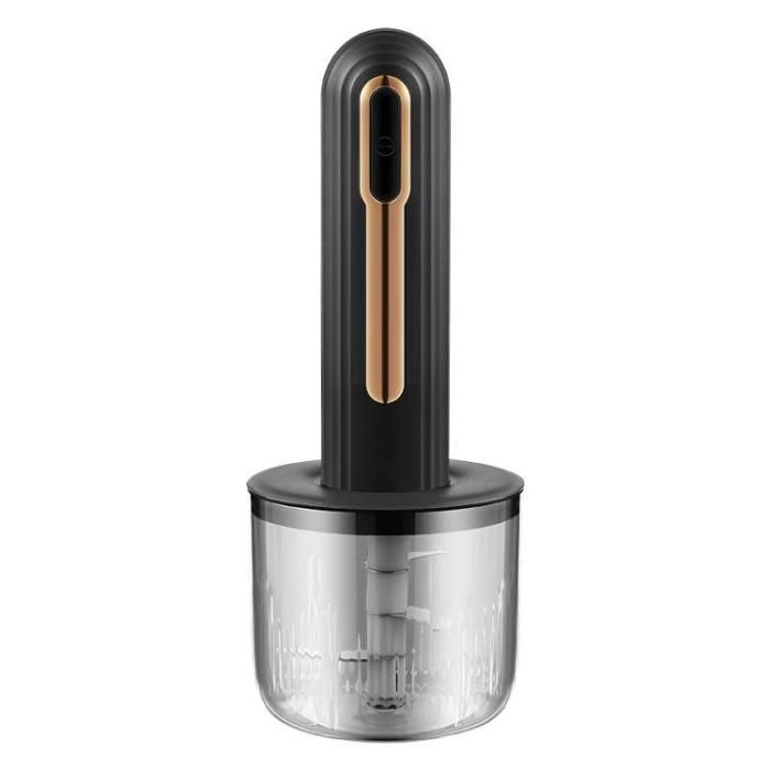 Robot da cucina per alimenti per neonati - Multifunzione senza fili - Nero - 400 ml - Tritacarne