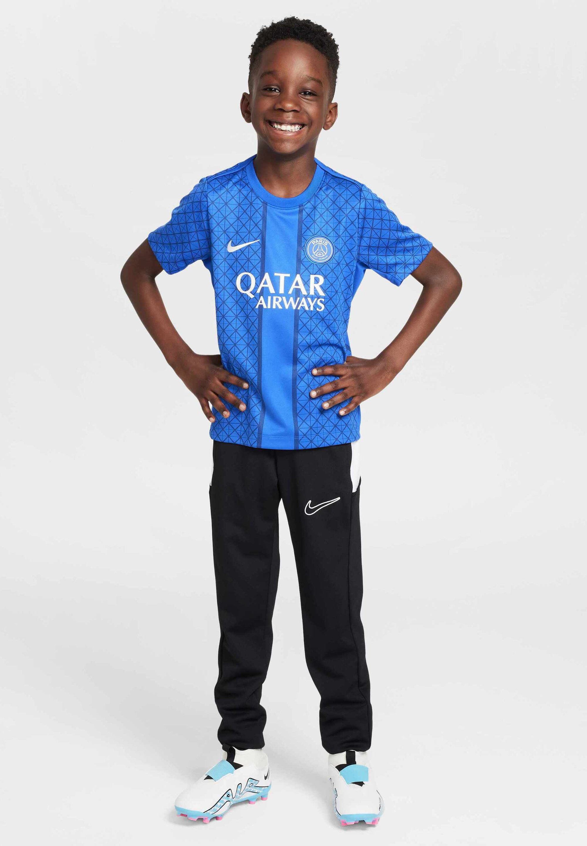 Nike Performance Print T-shirt - hyper royal/midnight navy/white full sponsor home
