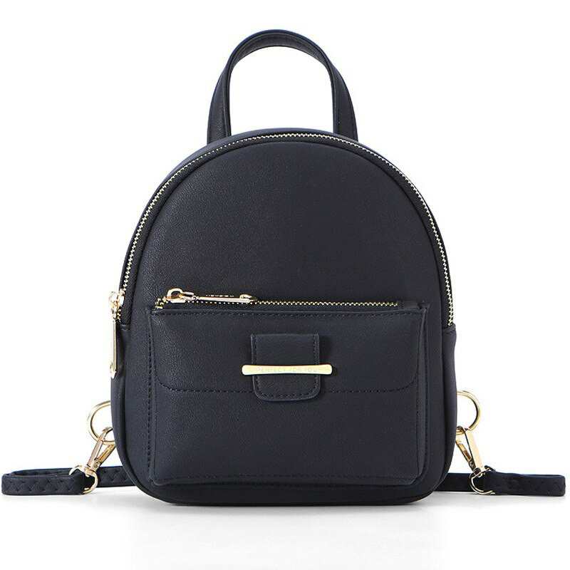 Sac à dos de marque pour femme, petit sac à dos tendance en cuir, sacoche, mini sac à dos mochila