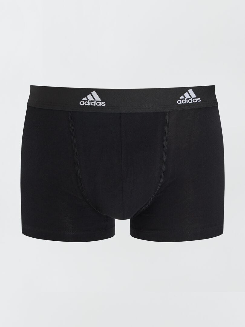 Zestaw 3 bokserek adidas - CZARNE