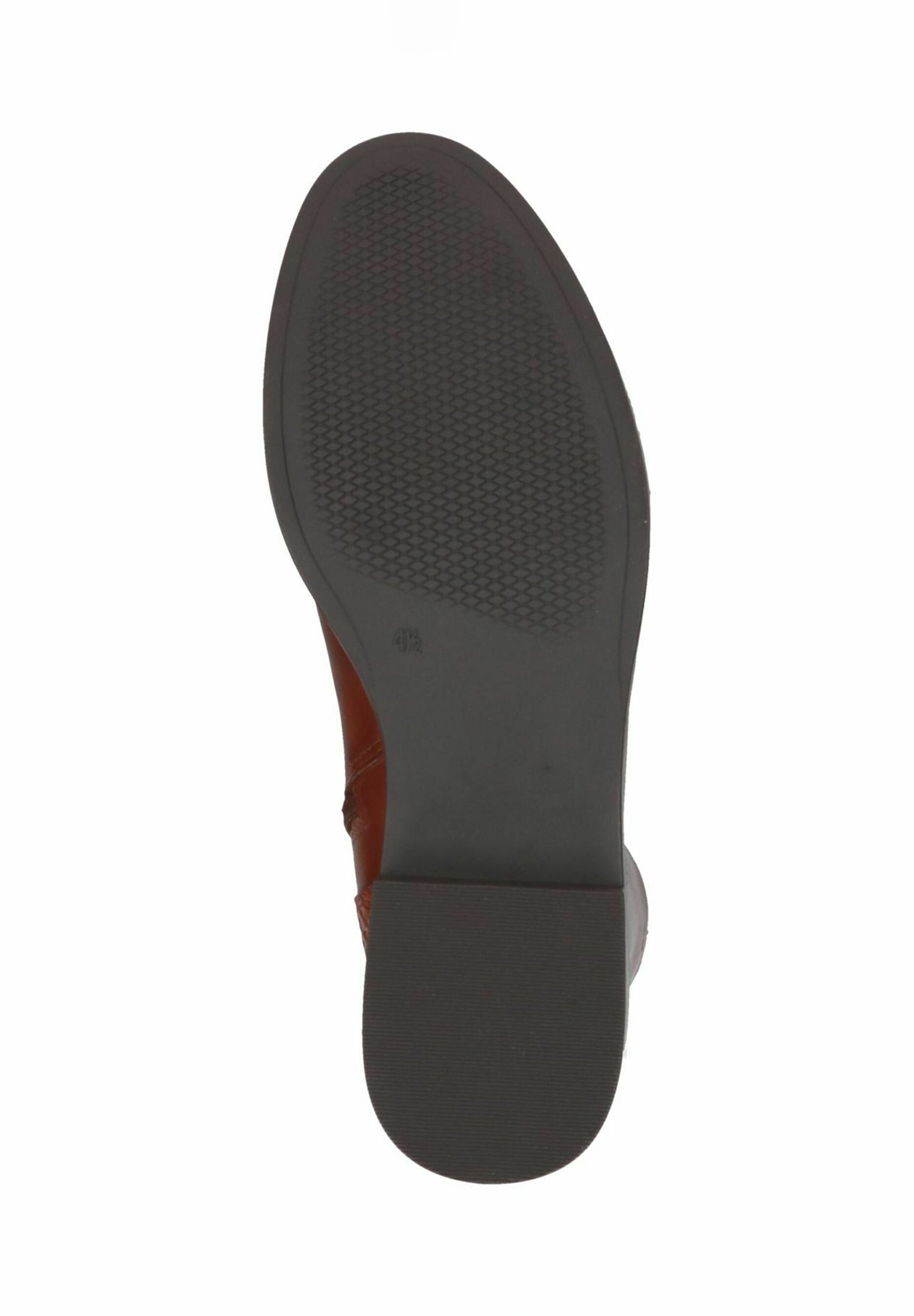 Čižmy Caprice - koňakový hrebeň