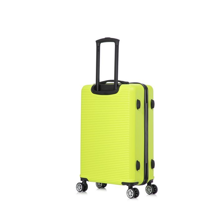 Valise Cabine 55x35x25cm | Valise CELIMS Weekend | ABS | Cadenas | 4 Roues 360 | Vert Pomme
