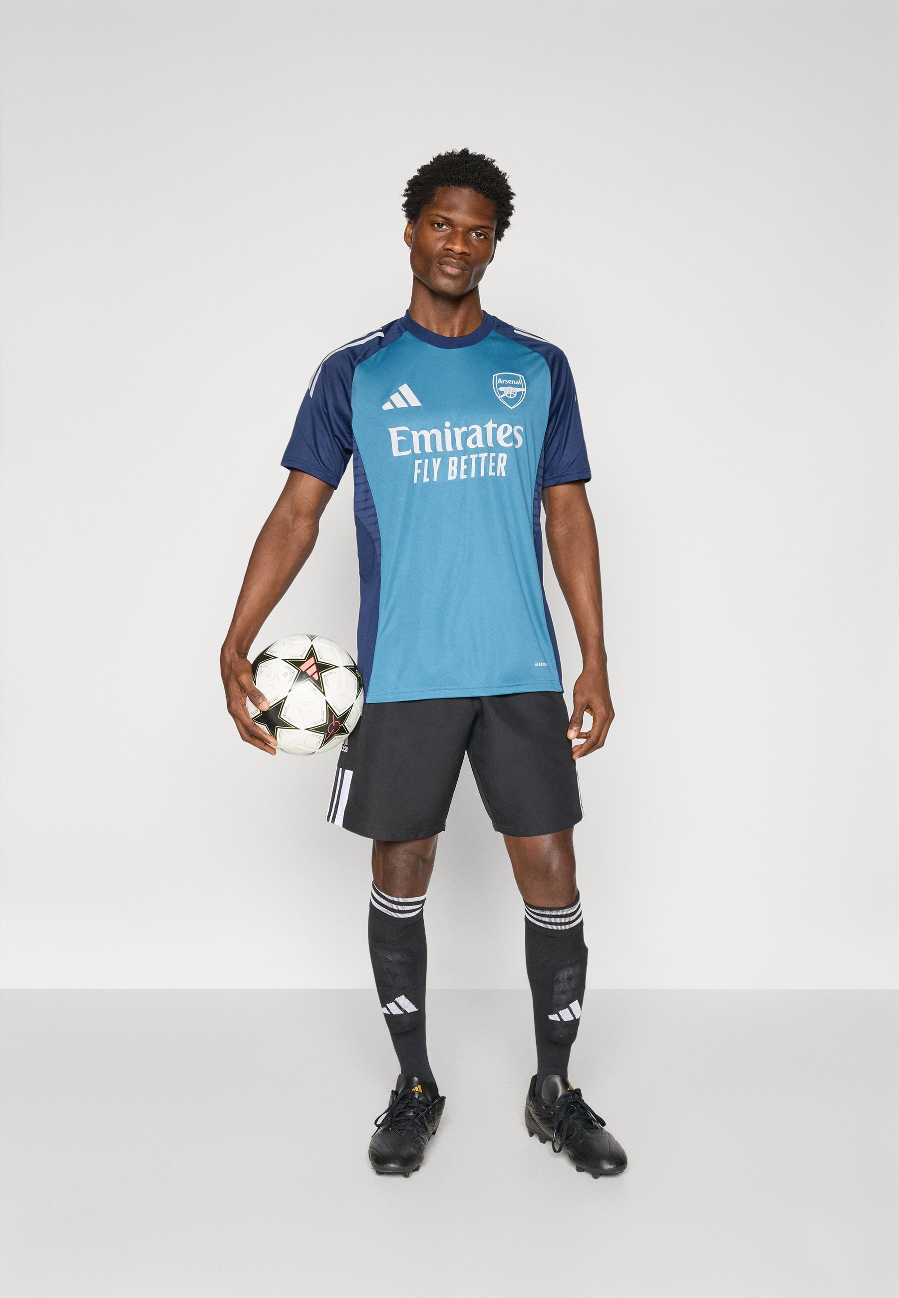 Maillot d'entraînement compétition adidas Performance Arsenal FC 25/26 Tiro 25 - Tenue du club - Blanc bleu/Bleu nuit