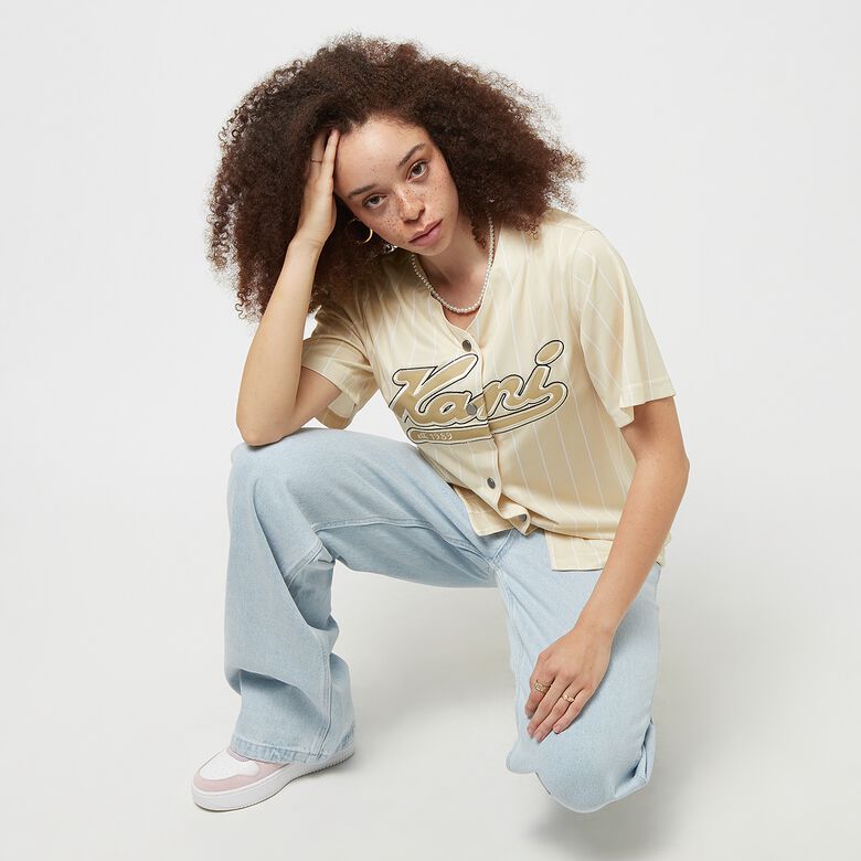Koszulka baseballowa Varsity Pinstripe