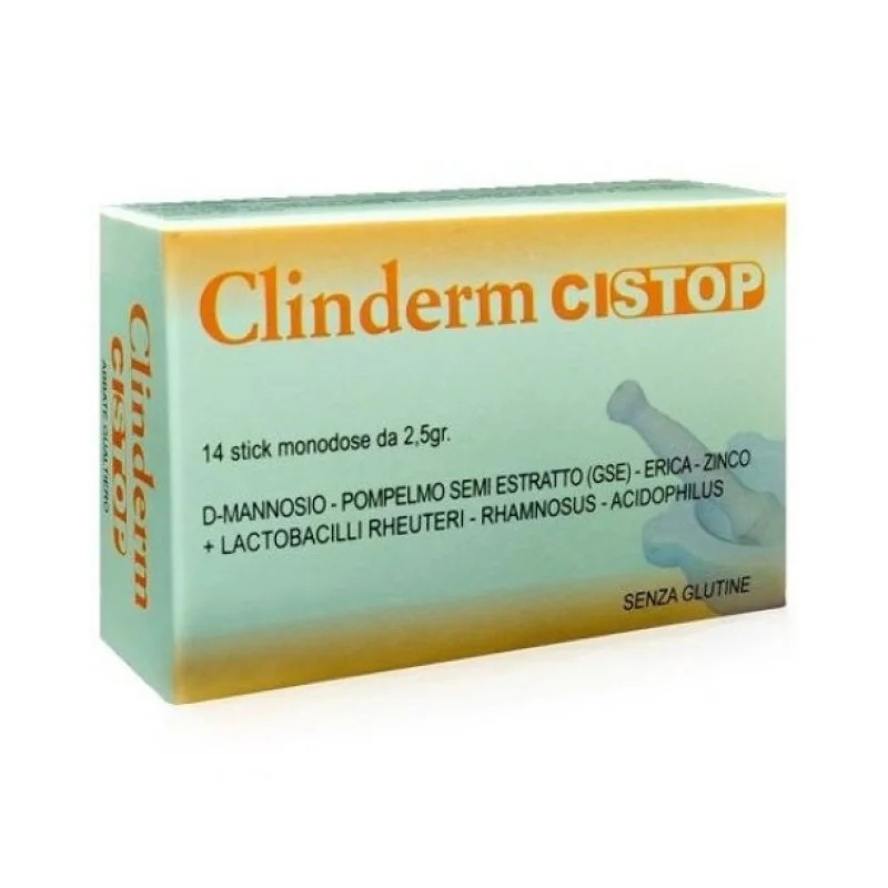 CLINDERM Complément alimentaire Clinderm Cistop 14 sachets