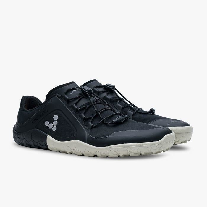 Chaussures de trail Vivobarefoot Primus Trail III All Weather FG - Homme - Noir - Sentier - Respirant