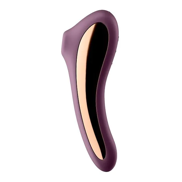 Satisfyer Masażer Dual Kiss Wine Red Masażer intymny