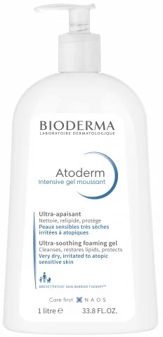 BIODERMA Bioderma Atoderm Intensieve Schuimende Gel 1 l Droge huid met atopische neiging