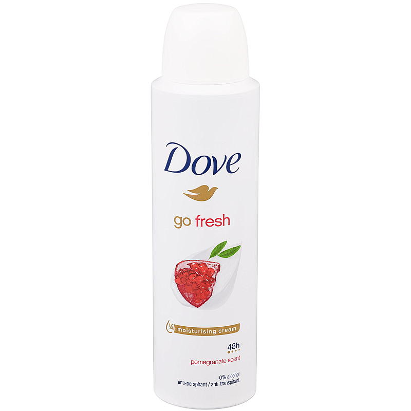 Dove Dove deodorant spray 150 ml Go Fresh Granaatappel