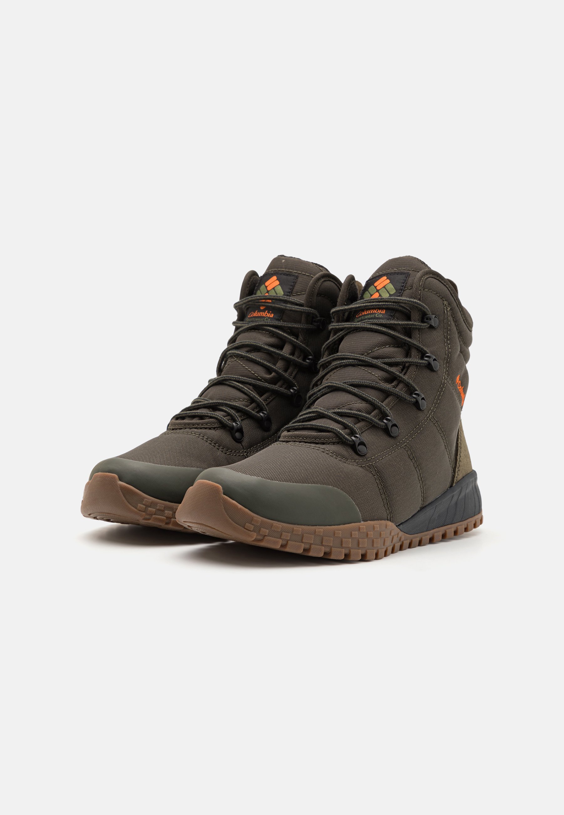 Columbia FAIRBANKS OMNI-HEAT - Wandelschoenen - diep olijfgroen/woestijnzon
