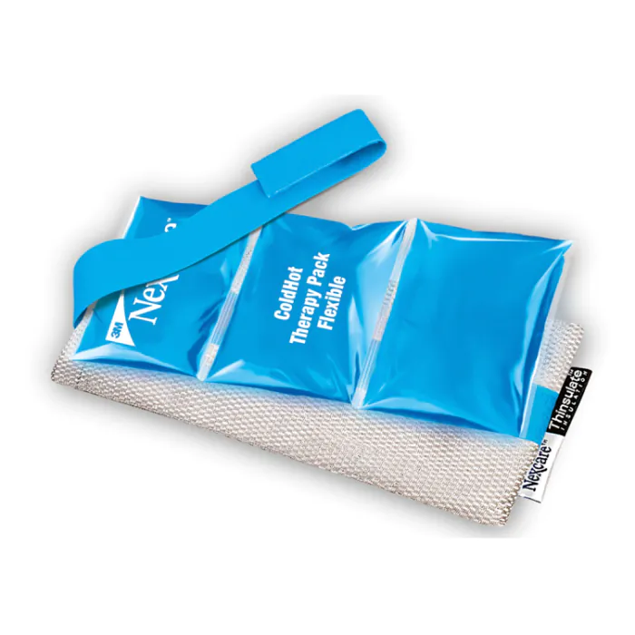 Nexcare ColdHot Therapy Pack Flexible, Zimno-ciepły okład żelowy wielokrotnego użytku, 11x23,5cm