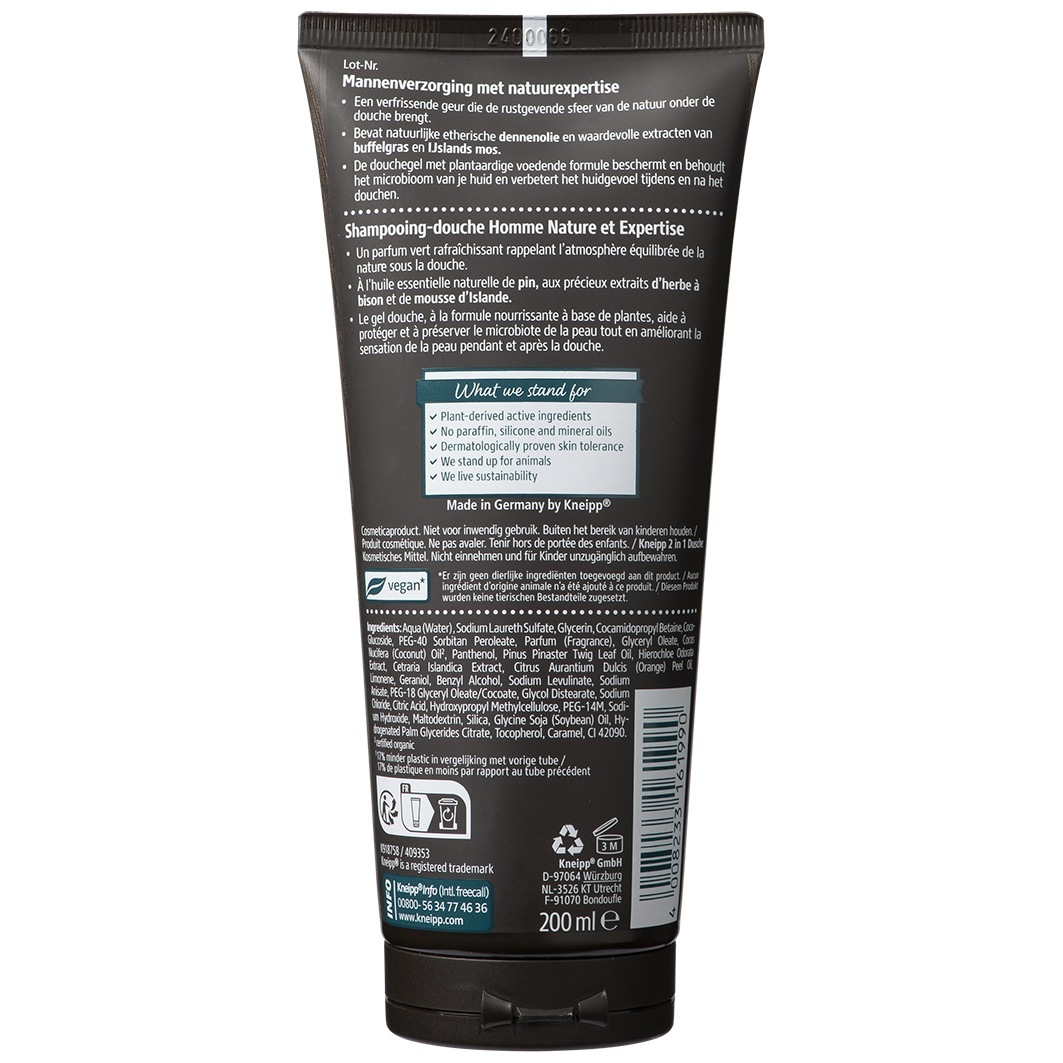 Kneipp 2-in-1 Nature Feeling dušas želeja – 200 ml