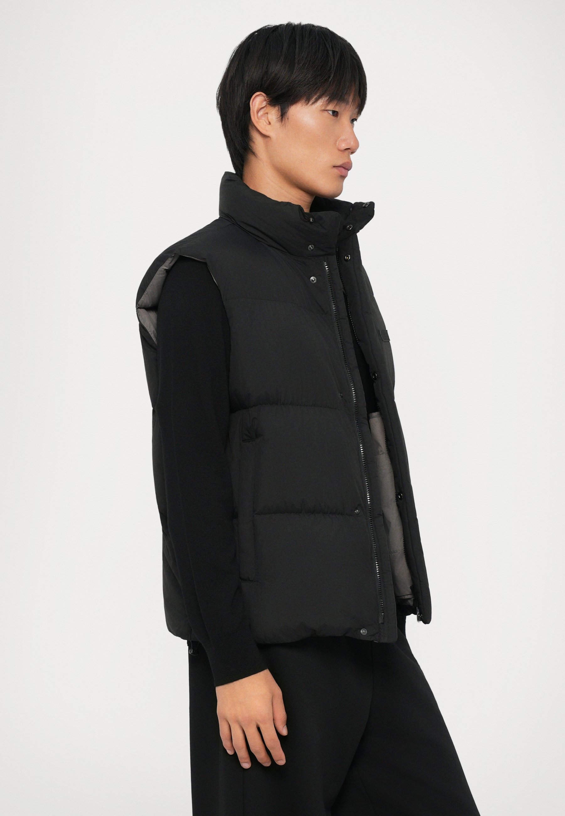 Armani Exchange WAISTCOAT - Vest - black