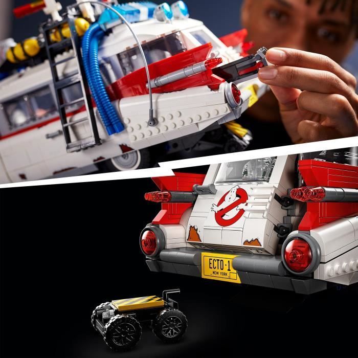 LEGO® Icons 10274 ECTO-1 SOS Fantômes, Construction, Cadillac LEGO, Voiture Ghostbusters Afterlife, Film L'Héritage, pour Adultes