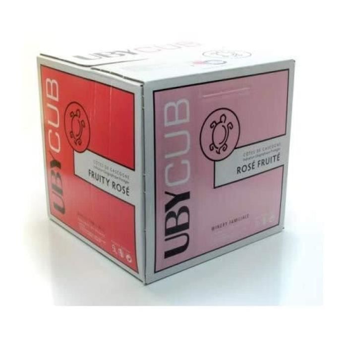 BIB 5L UBY CUB Vino rosato Côtes de Gascogne 2025