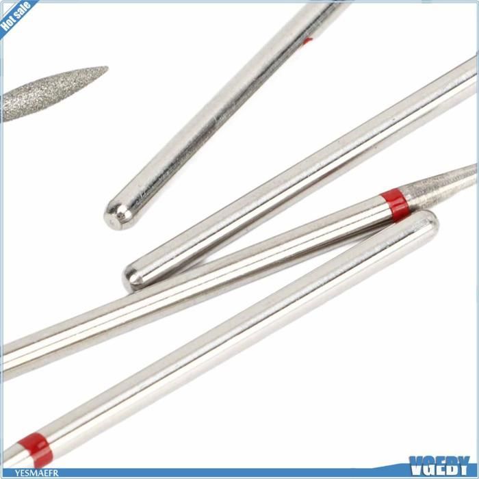Ashata tête de meulage de polissage des ongles Forets de Manucure pour Nail Art, Tête de Broyeur à Ongles de parfum coussin