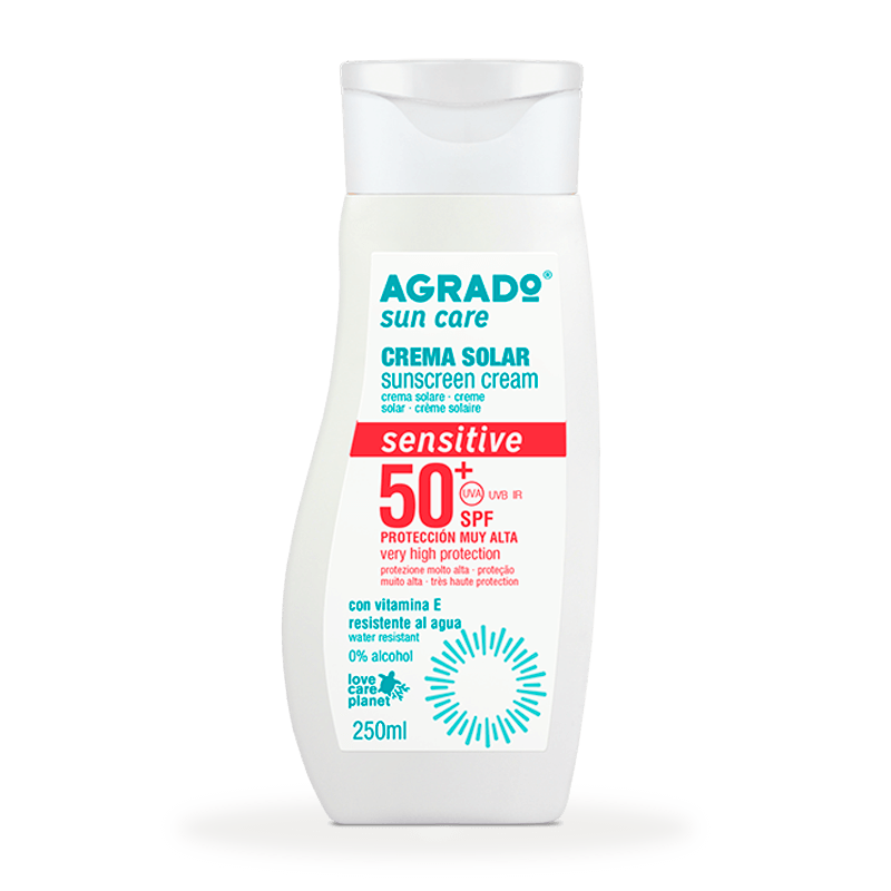 Apsauginis kremas nuo saulės jautriai odai SPF 50 Kūno apsauga