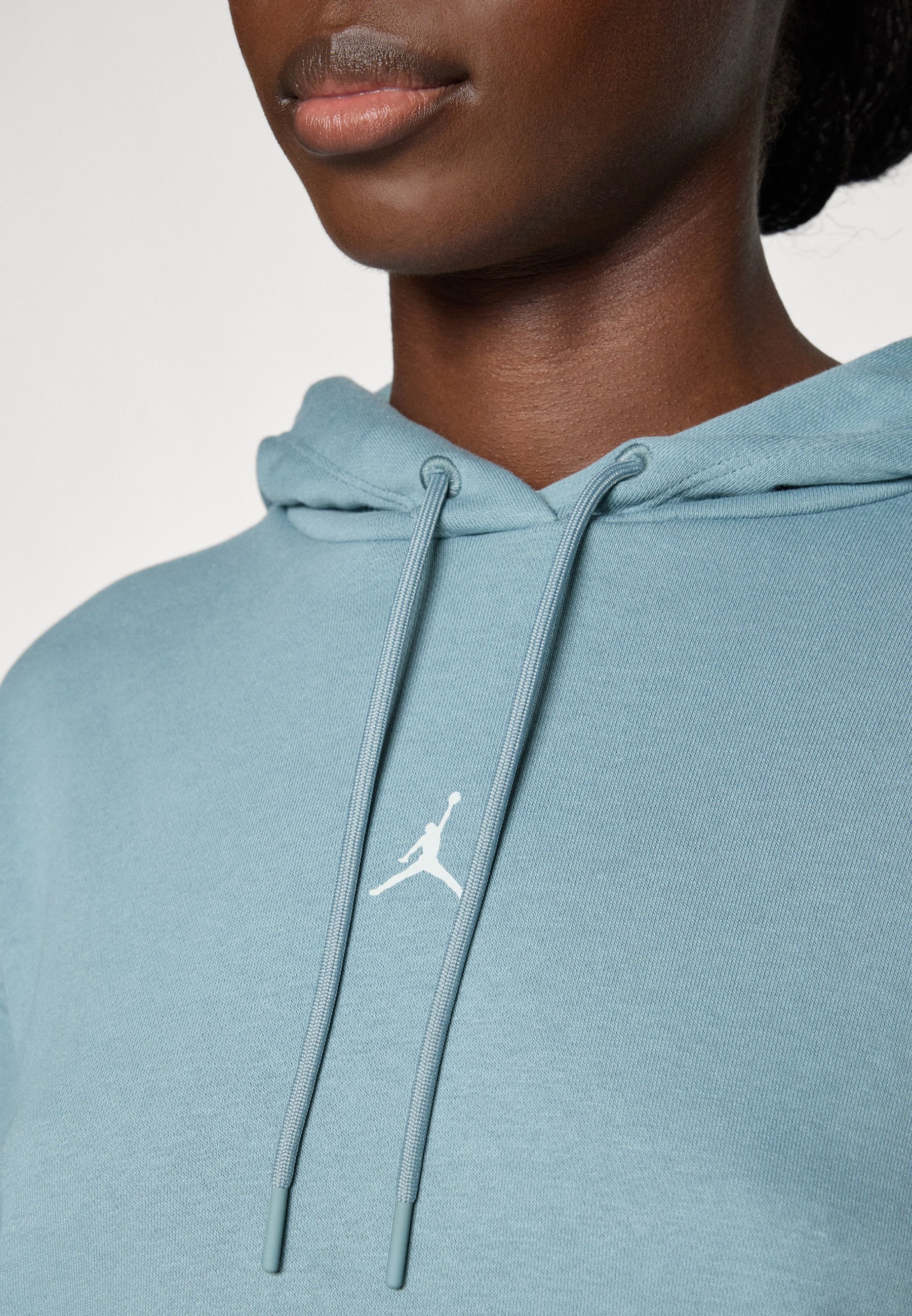 Jordan HOODIE - Hoodie - aviatorgrijs/lichtzilverkleurig
