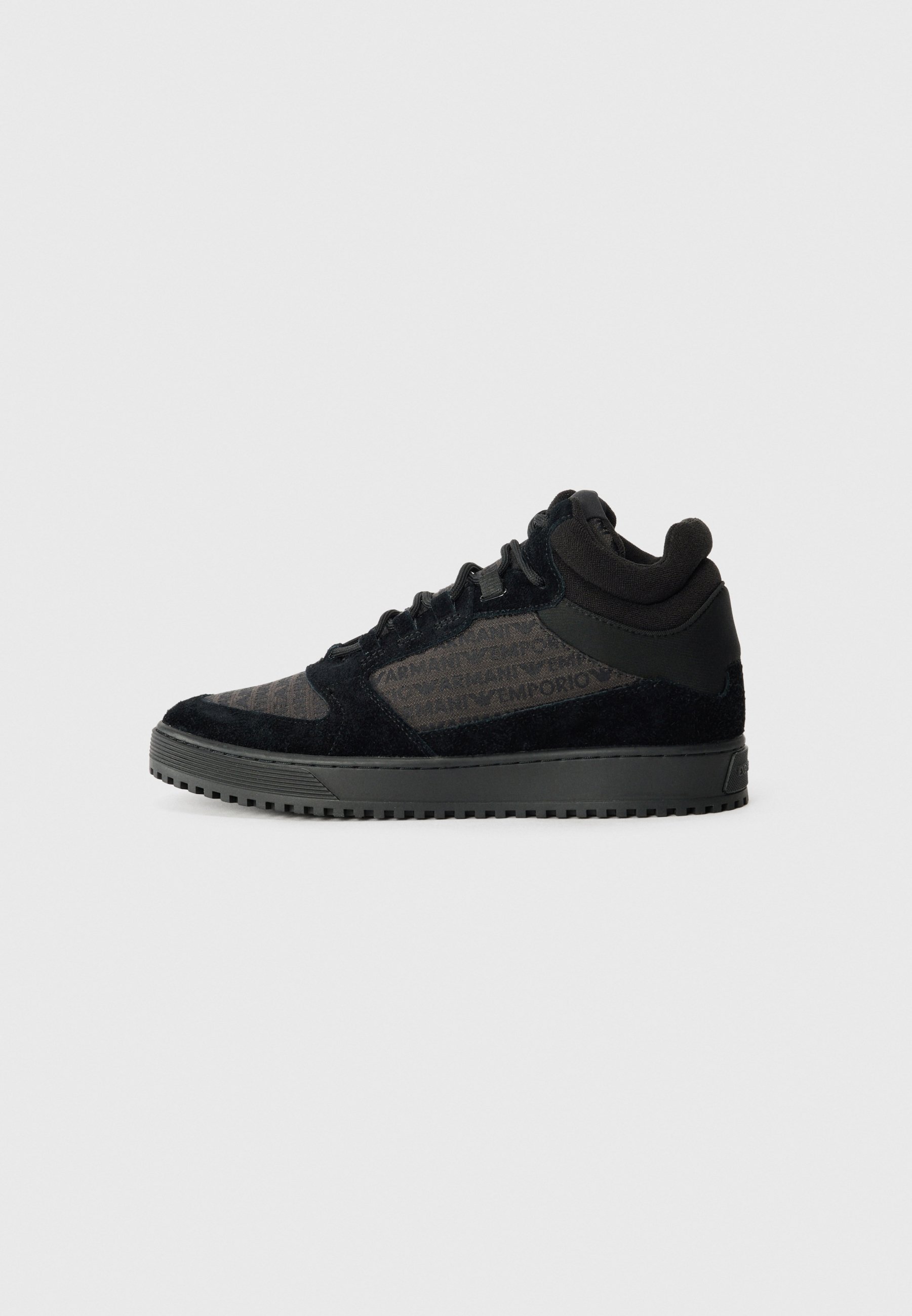 Emporio Armani High-Top-Sneaker – schwarz