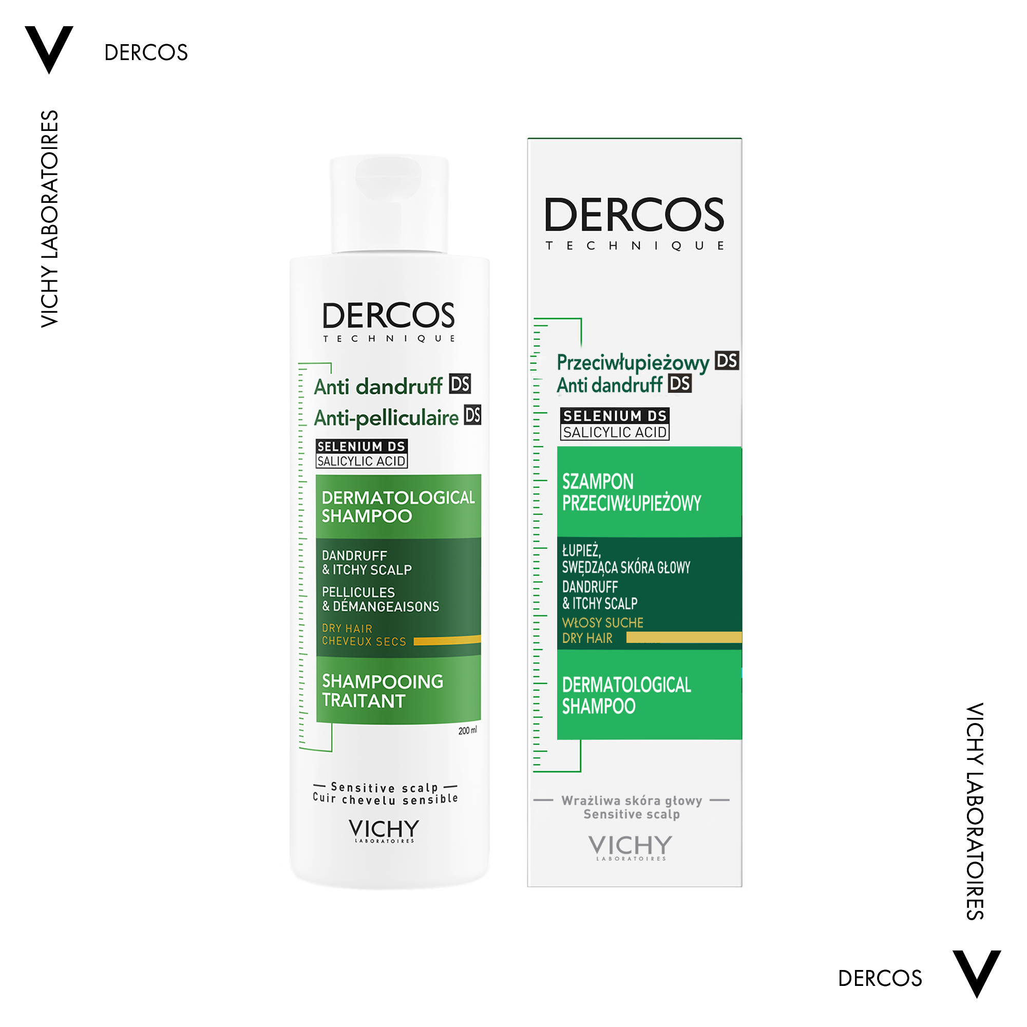 Vichy Haarshampoo 200ml Dercos