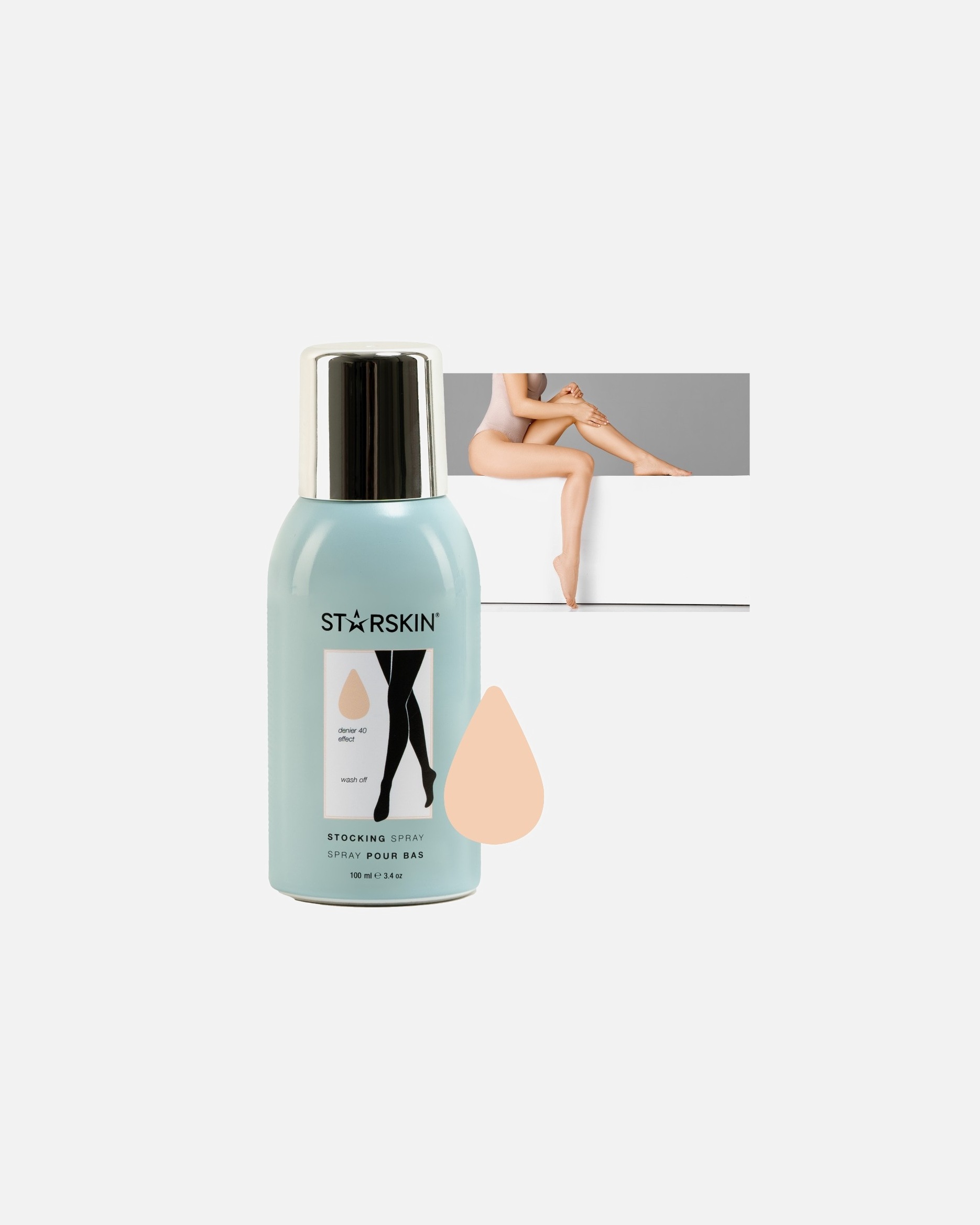 Sprej na nohy STARSKIN® - sprej na pančuchy - 100 ml
