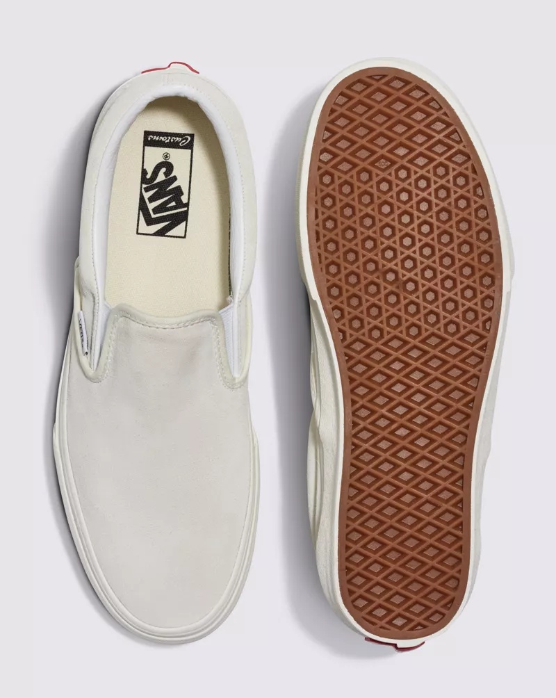 Customs Elevated Marshmallow Suede Slip-On Shoe