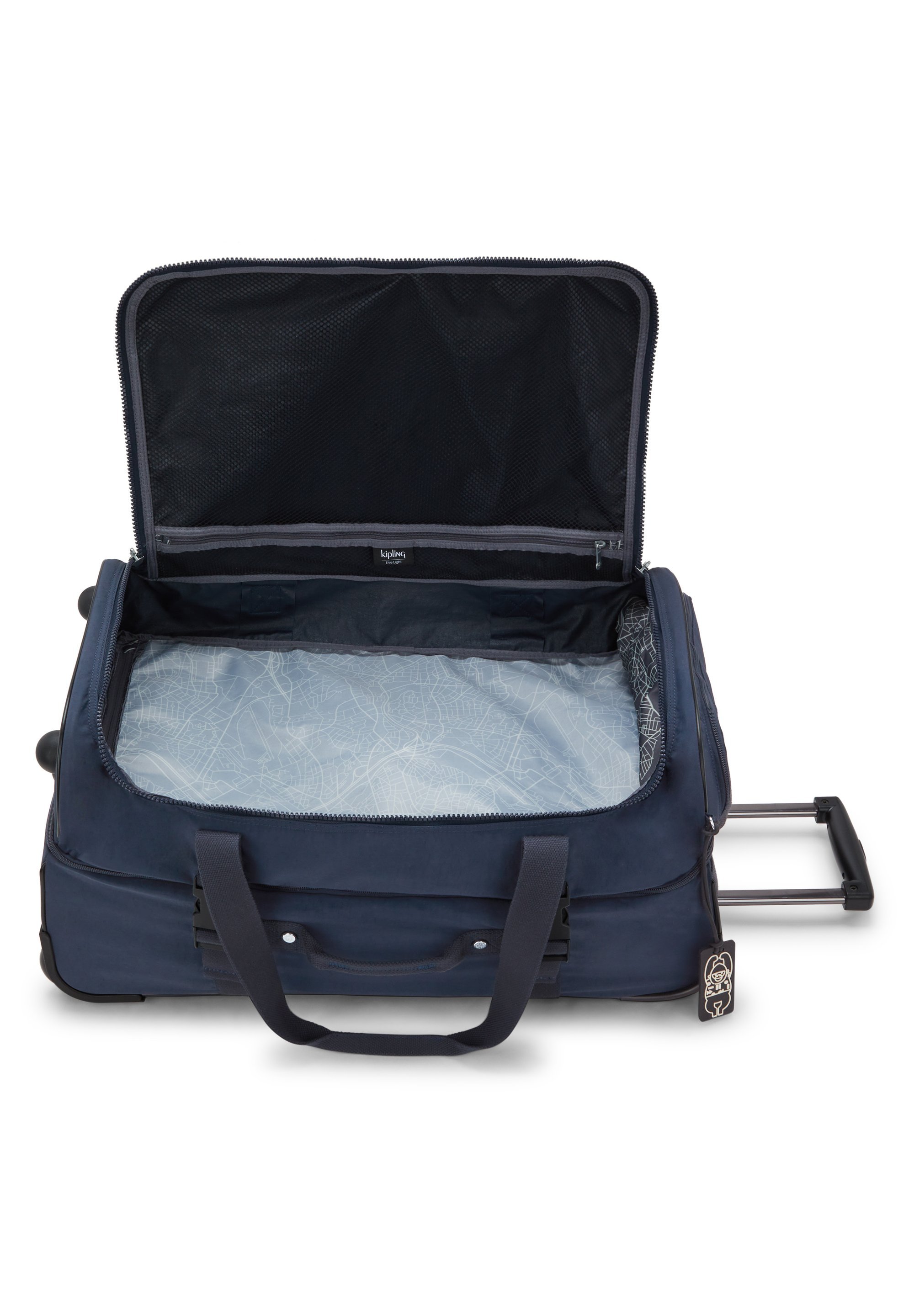 Kipling TEAGAN M - Valigia con ruote - blu