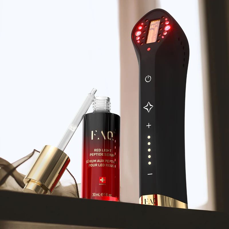 FOREO FAQ™ 502 - Dispositivo avançado de revitalização e rejuvenescimento da pele com luz LED e NIR.