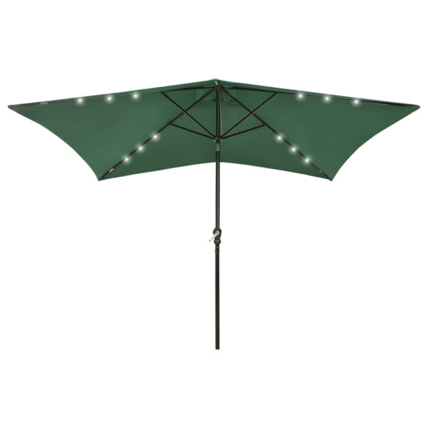 Parasol ogrodowy Zielony  vidaXL