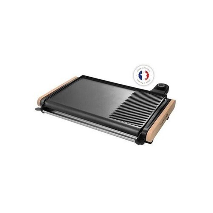 Plancha électrique - Lagrange - Grill' Equilibre® - 2000 W - Noir - Plaques anti-adhésives